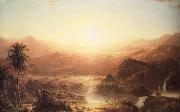 Frederic Edwin Church The andes of Ecuador oil painting reproduction